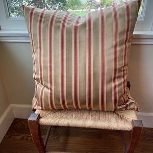 Custom Accent Pillows  24” X 24” (two available)